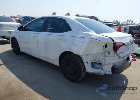 2015 Toyota Corolla L из США, поврежденный, VIN 5YFBURHE9FP355605